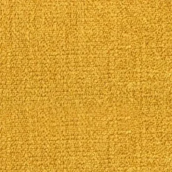 Poltrona design imbottita in tessuto giallo senape Soffio