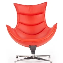 Poltrona imbottita design rosso Isotta
