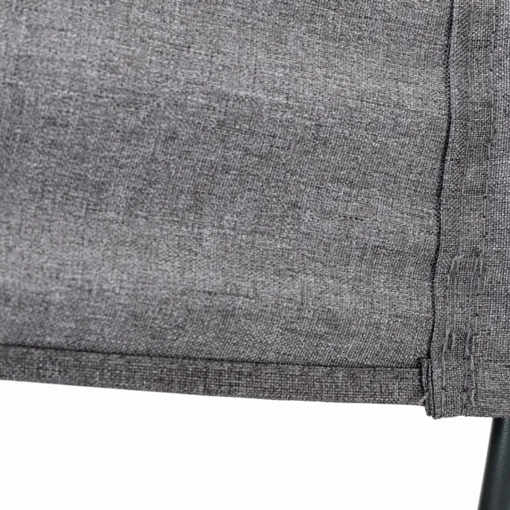 Poltrona sospesa a dondolo da giardino 136x196h cm grigio Flora
