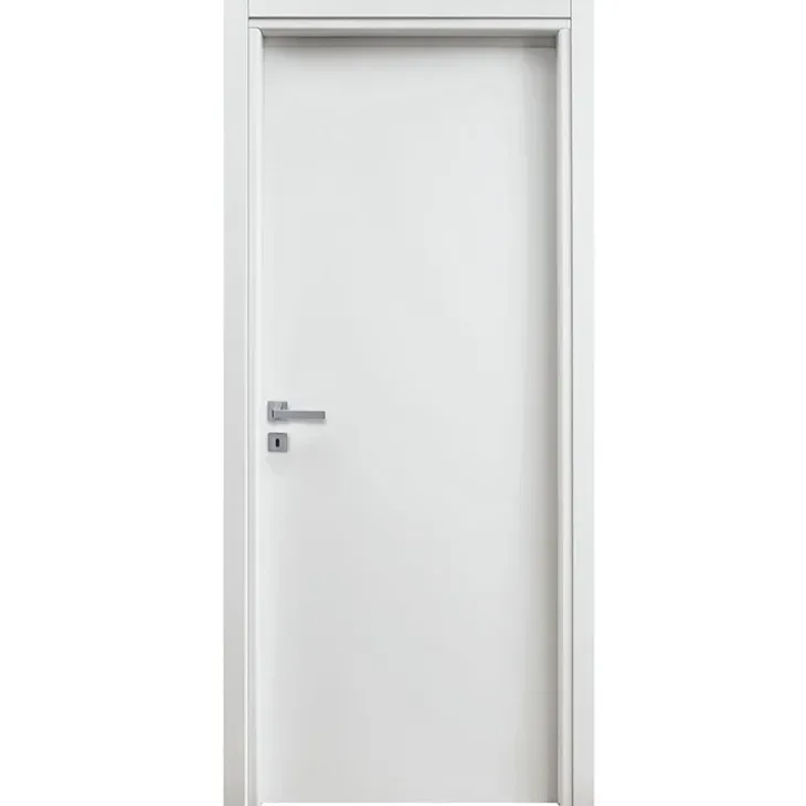 Porta battente reversibile per interni 80x210h cm bianca Niagara