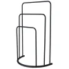 Portasciugamani da bagno 50x75h cm 3 livelli nero Marinella