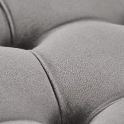 Pouf contenitore moderno grigio Maximilien