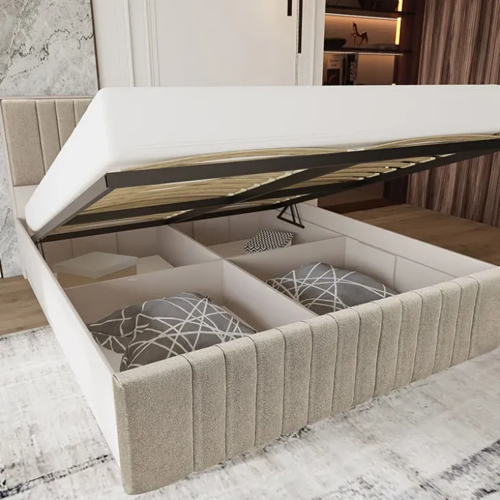 Rete 180x200 oversize a doghe per letto contenitore Giganet