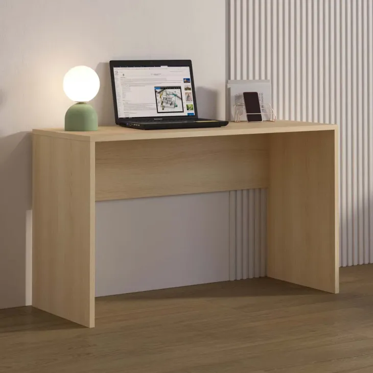 Scrivania moderna 126x50cm rovere Elvira