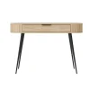 Scrivania toeletta 120x80h cm 1 cassetto rovere Groove