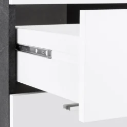 Scrivania ufficio angolare 180x160cm antracite OfficeScape