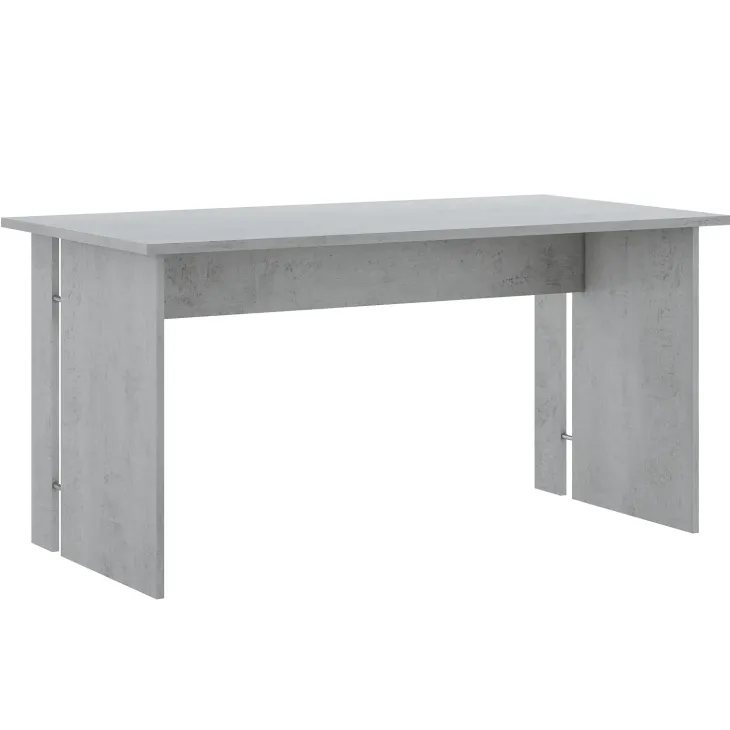 Scrivania ufficio moderna 150x78cm cemento Woody
