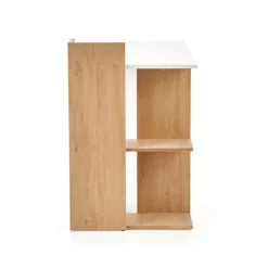 Scrivania 122x57cm ufficio moderna bianco rovere Lauren Gihome®