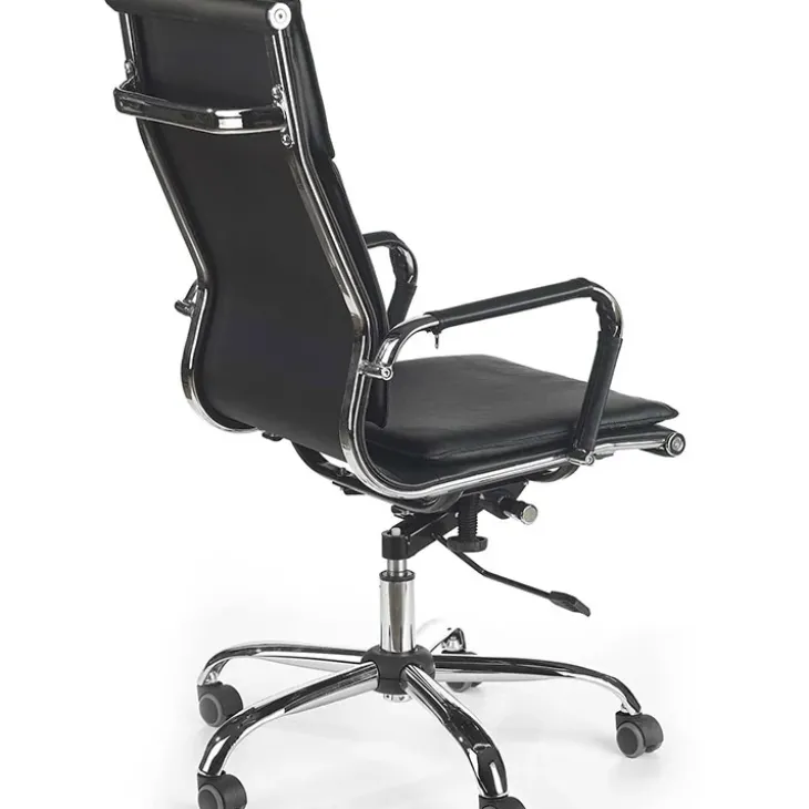 Sedia con braccioli imbottita gaming con ruote da ufficio Hugo
