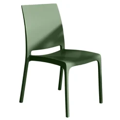Sedia da giardino impilabile polipropilene verde Tape Gihome®
