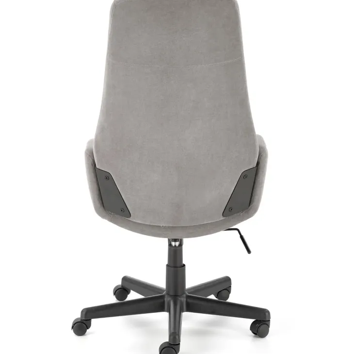 Sedia da ufficio con ruote regolabile grigio nero Ethan