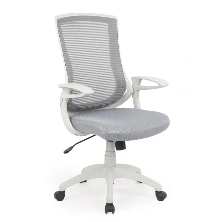 Sedia da ufficio design in tessuto grigio bianca Diesel