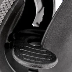 Sedia da ufficio ergonomica con supporto in tessuto grigio nero Intellect