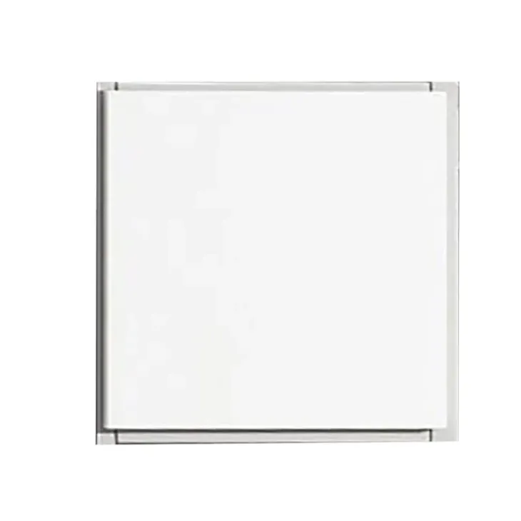 Set 2 antine 41x41cm bianco frassinato per libreria e parete attrezzata Kubic