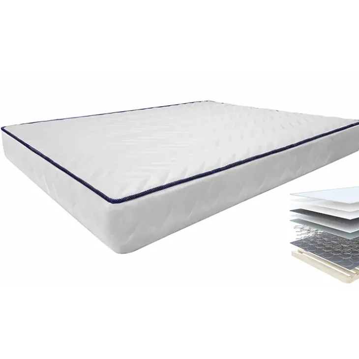Set materasso 140x190cm francese con rete a doghe Elisir Gihome®