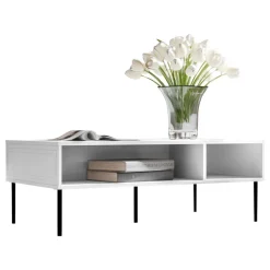 Set mobili soggiorno completo bianco opaco Stark 2