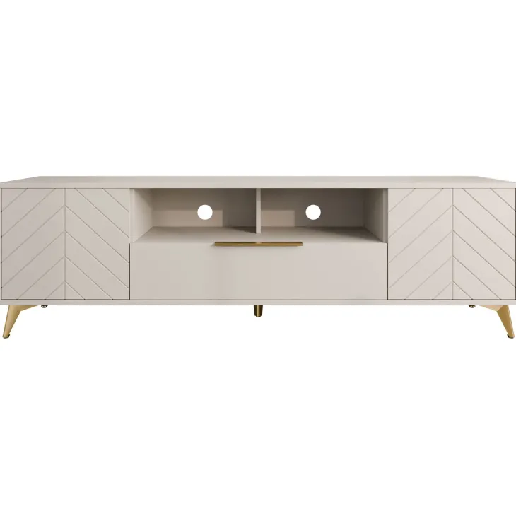 Set mobili soggiorno completo beige frontali serigrafati Miriam 1
