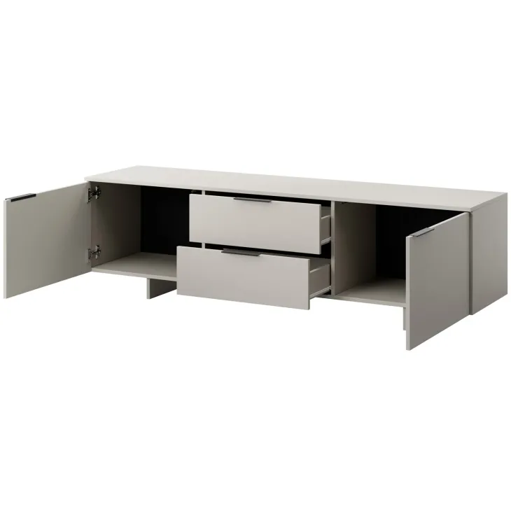 Set mobili soggiorno completo beige cashmere Stone 2