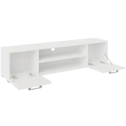 Set mobili soggiorno completo design moderno bianco Pastello