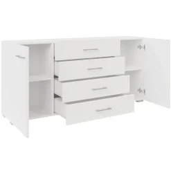 Set mobili soggiorno completo design moderno bianco Pastello