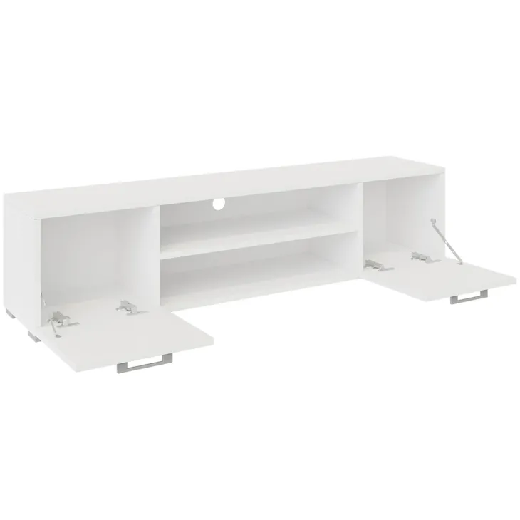 Set mobili soggiorno completo design moderno bianco Pastello 2