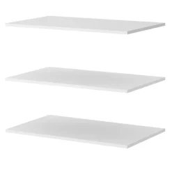 Set 3 ripiani 87x50cm bianco per armadio 180cm Royal