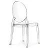 Set 6 sedie policarbonato trasparente impilabili Elisabeth Gihome®