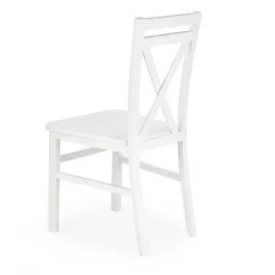 Set 2 sedie sala da pranzo stile shabby legno bianco Janet