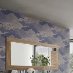 Specchiera 170x75cm rettangolare rovere scuro Alvarez