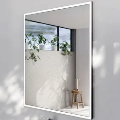 Specchio da parete con led 68x83cm Clinny