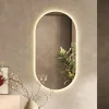 Specchio da parete retroilluminato 50x100h cm ovale Potty