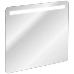 Specchio da parete rettangolare 80x70cm con led Spot