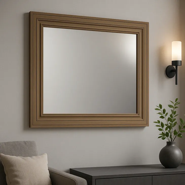 Specchio da parete 120x80cm rovere Blend