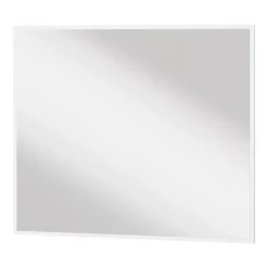 Specchio ingresso da parete 92x77cm bianco Accent