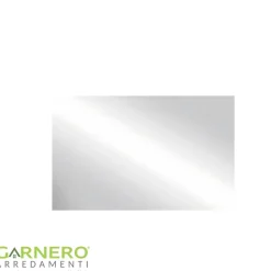 Specchio retroilluminato da parete bagno rettangolare 90x60cm vetro Piola