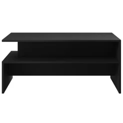 Tavolino da salotto design 100x60cm nero Emotion Gihome®