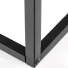 Tavolino da salotto industrial 100x60cm rovere nero Tammy