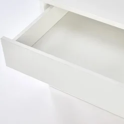Tavolino da salotto moderno 60x60cm bianco Libano