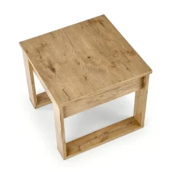 Tavolino da salotto moderno 60x60cm rovere Libano