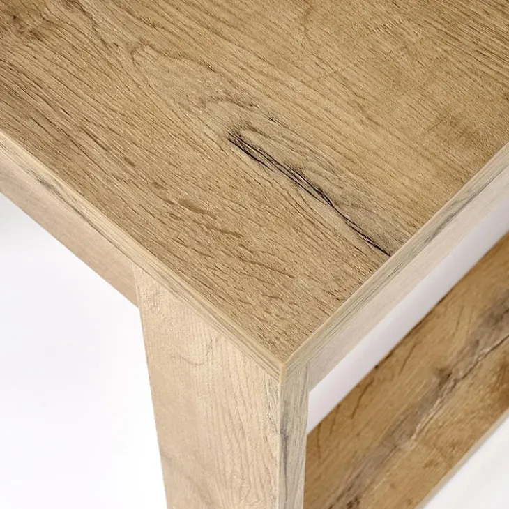Tavolino da salotto moderno 60x60cm rovere Libano