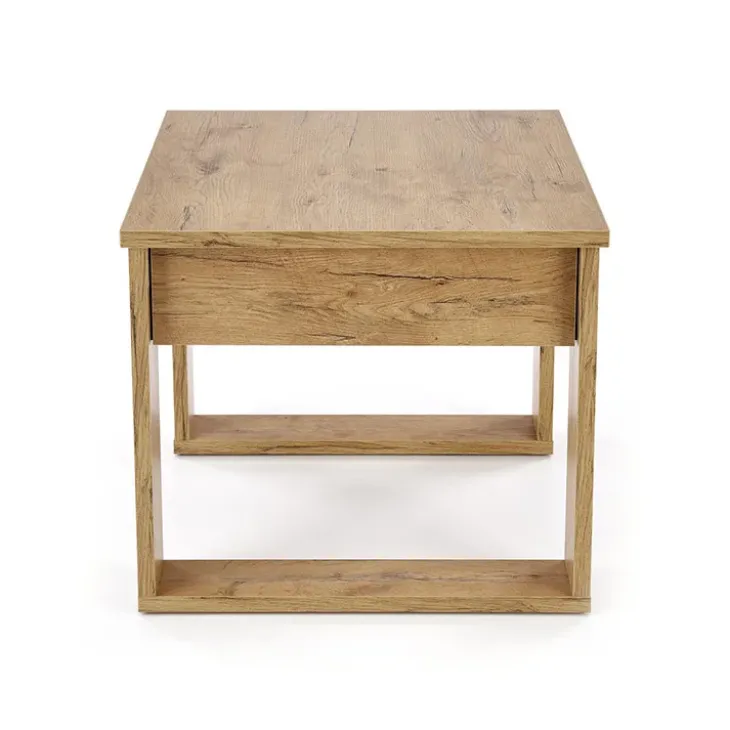 Tavolino da salotto moderno 60x60cm rovere Libano