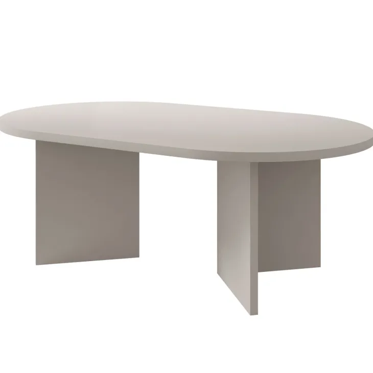 Tavolino da salotto 110x65cm beige cashmere Elden