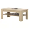 Tavolino da salotto 120x65cm con ripiano rovere Écarté