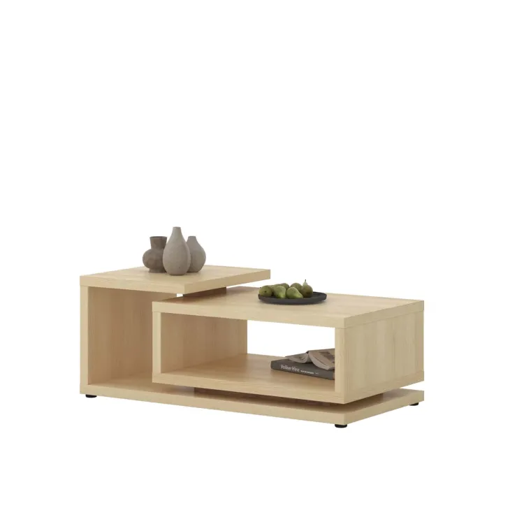 Tavolino 120x60cm da salotto design rovere Megan Gihome®