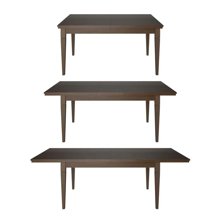 Tavolo allungabile 160/200/240cm da pranzo rovere scuro Texel