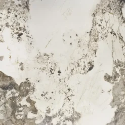 Tavolo allungabile 180/260cm moderno effetto marmo bianco lucido nero Novellino