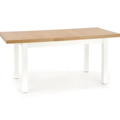 Tavolo allungabile 140/220cm rettangolare rovere nodato bianco Ace