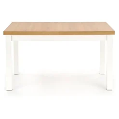 Tavolo allungabile 140/220cm rettangolare rovere nodato bianco Ace