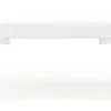 Tavolo allungabile 100/200cm rotondo moderno bianco Robin