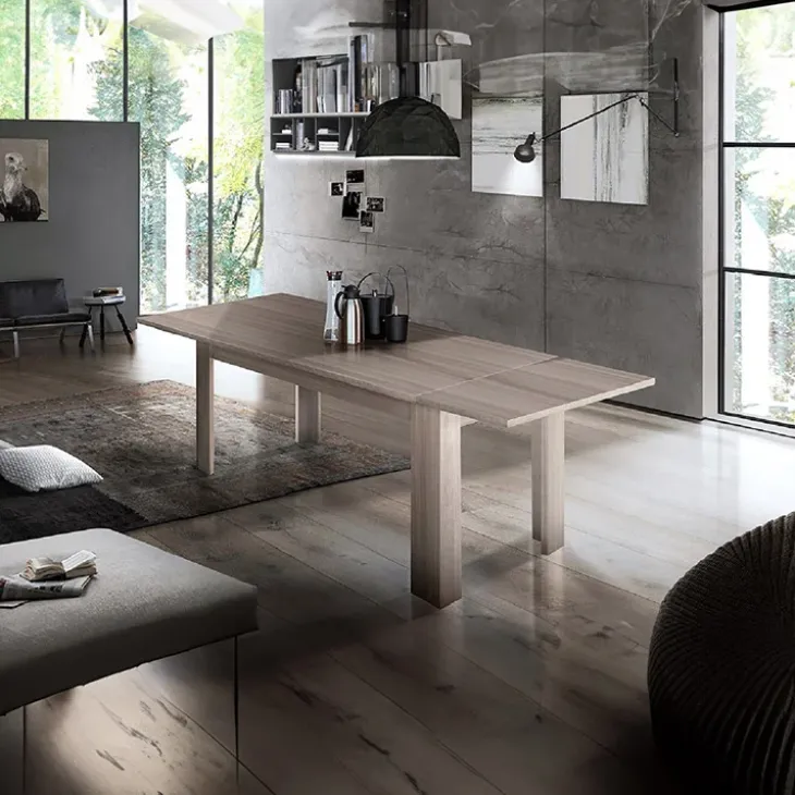 Tavolo allungabile 160-210cm rovere Zenzero